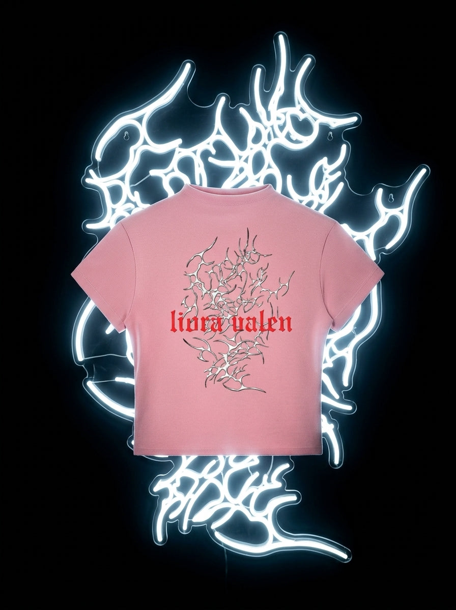 Velour -Essential Slim Fit Mock Neck T-Shirt