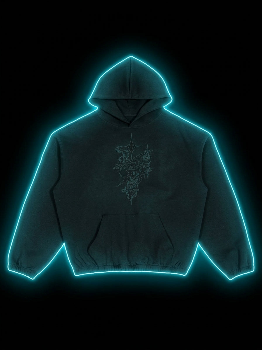 Boxy Cinched Hem Hoodie