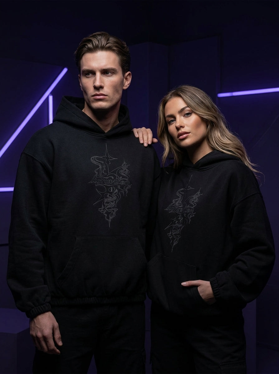 Boxy Cinched Hem Hoodie