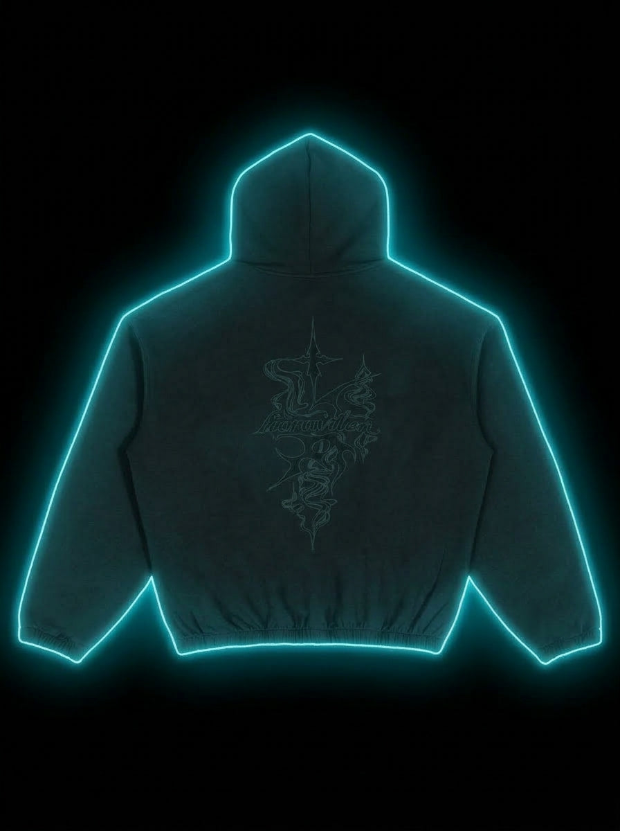 Boxy Cinched Hem Hoodie