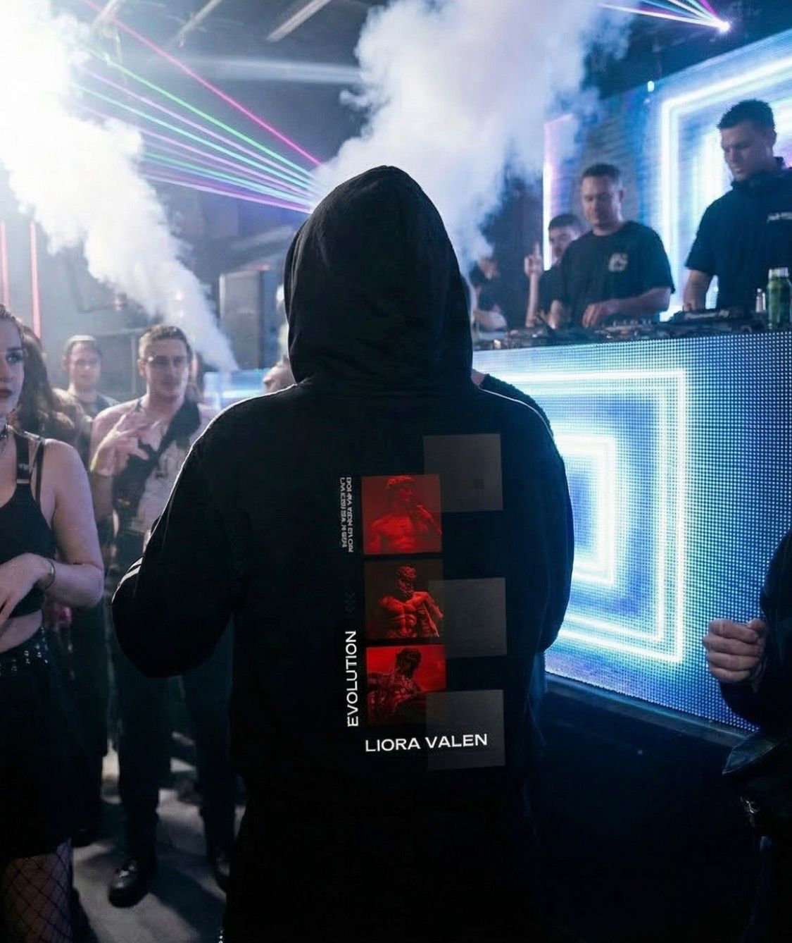 Evolution - Oversize Fleeced Hoodie