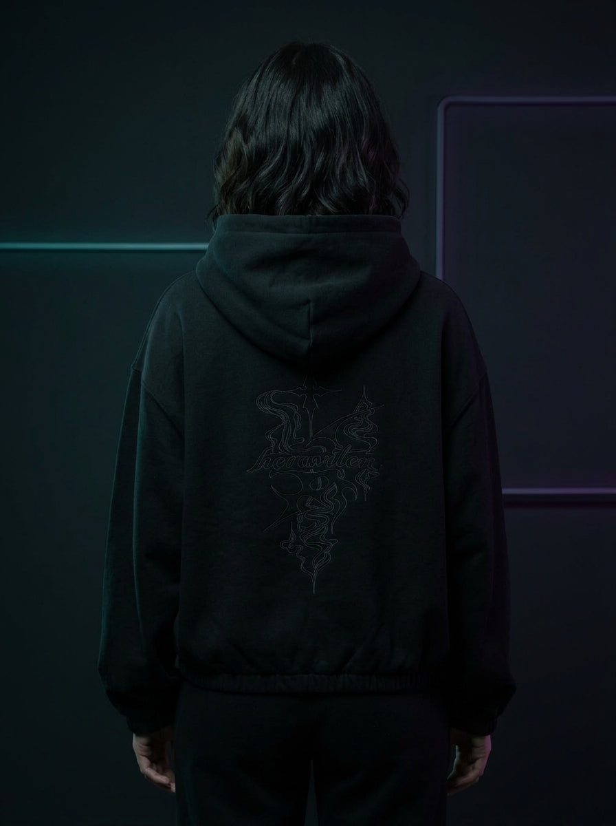 Boxy Cinched Hem Hoodie