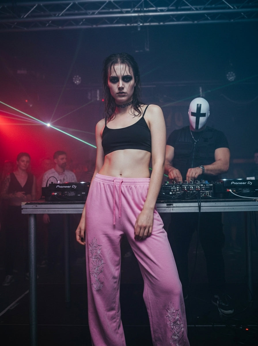 Vintage Washed Waist Pants