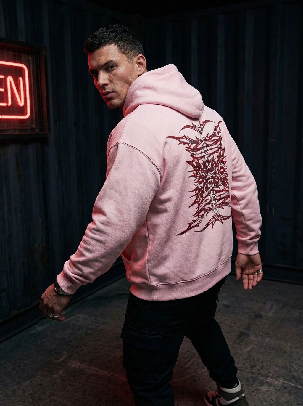 Essential Boxy Heavyweight Drop-Shoulder Hoodie