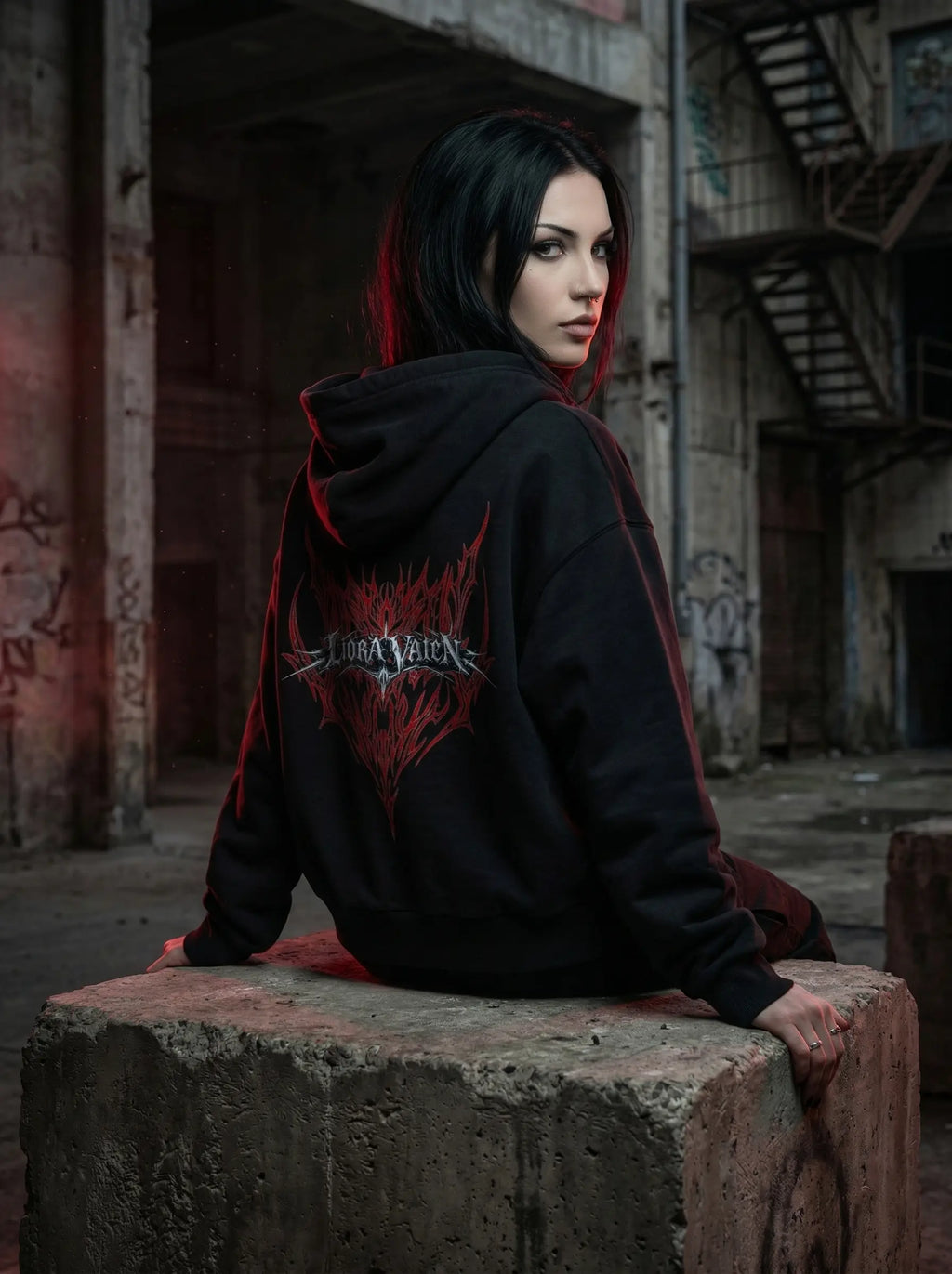 Infernal Sigil Zip Hoodie